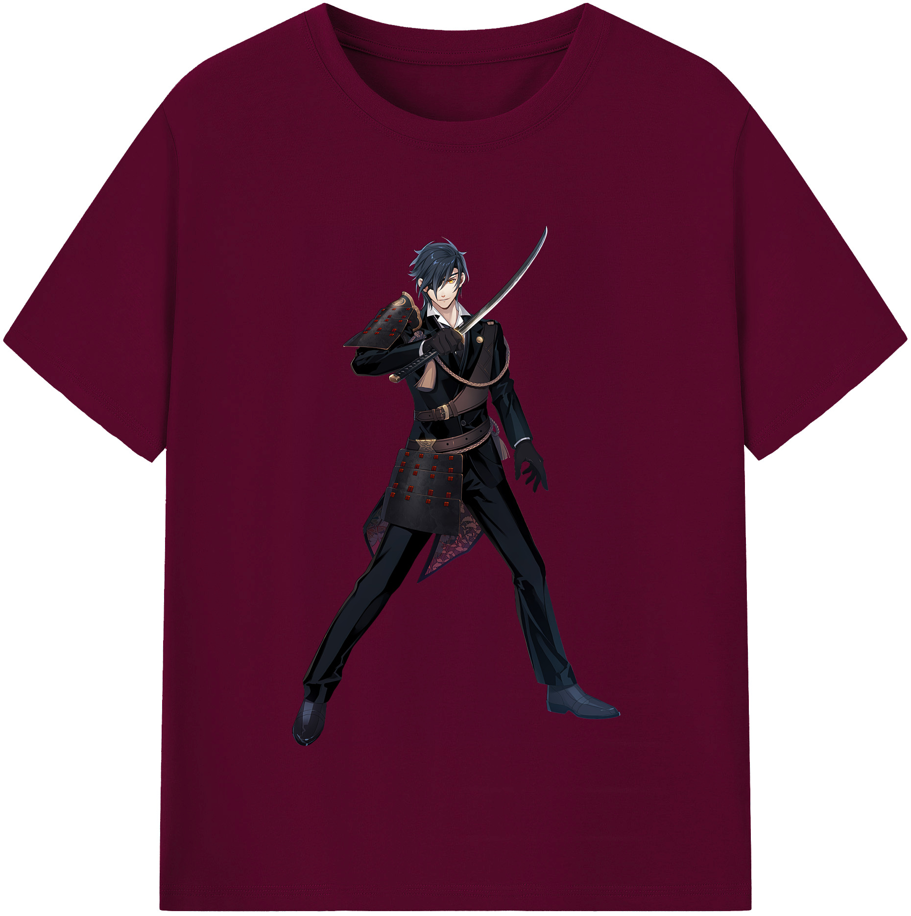 （画像用） 刀剣乱舞 Touken Ranbu レディースカジュアルプリントTシャツ（綿100％）